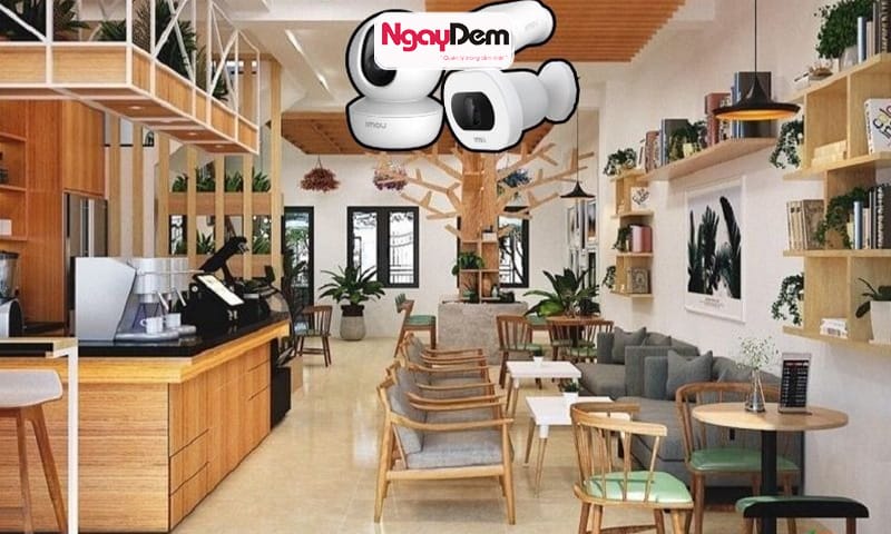 Lắp camera cho quán cafe với thiết kế nhỏ gọ, hình ảnh sắc nét lắp đặt camera cho nhà hàng