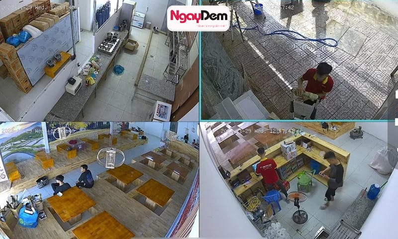 Camera lắp đặt cho nhà hàng, quán văn thường có ưu điểm nổi bật về góc quay, hình ảnh, dữ liệu lưu trữ lắp đặt camera cho nhà hàng