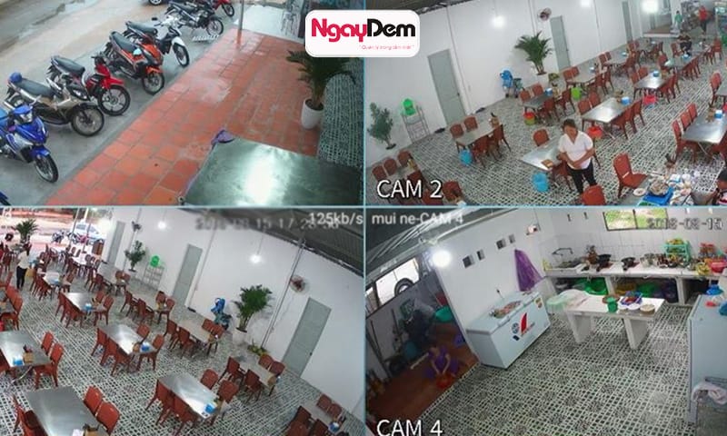 lắp đặt camera cho nhà hàng