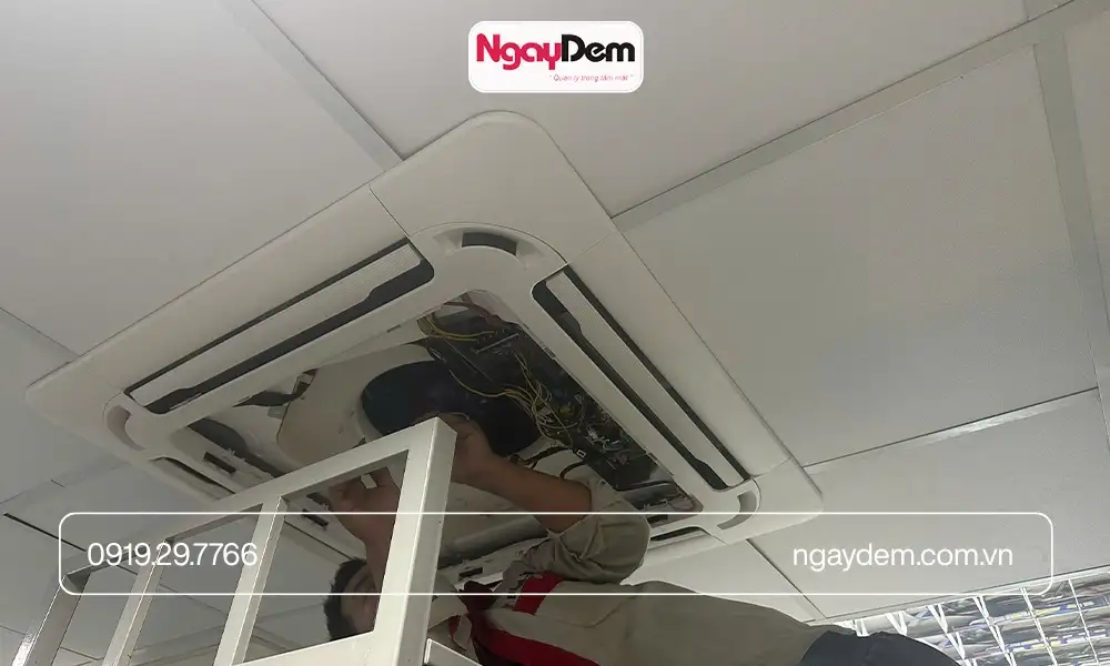 Lắp đặt điều hoà cho toà nhà - nâng cao thẩm mỹ, tăng giá trị toà nhà