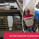 Dự án lắp đặt thang máy cho gia đình nhà 5 tầng chuyên nghiệp
