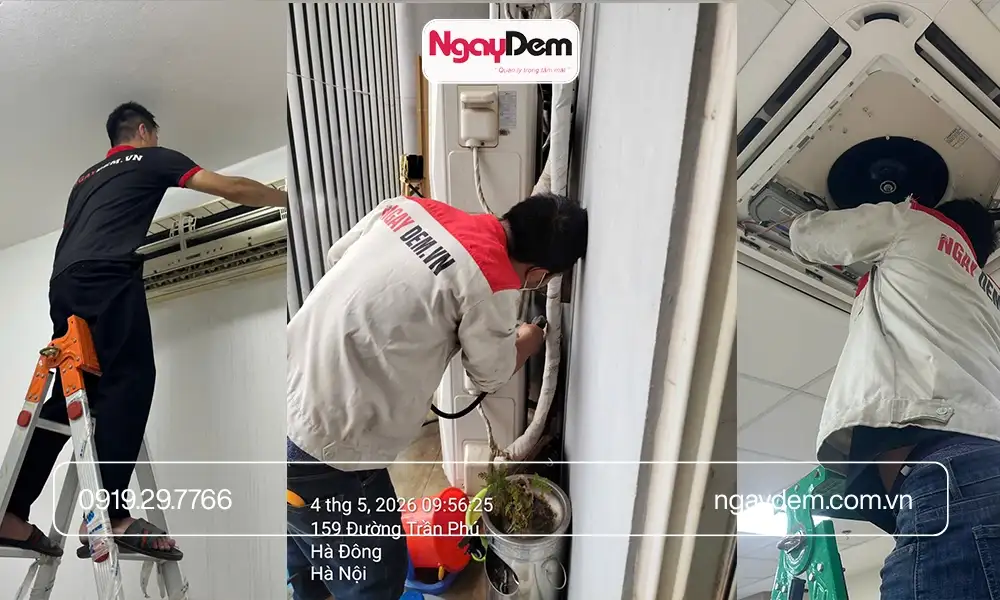 Lỗi điều hòa thường gặp không còn là nỗi lo - đã có cơ điện Ngày Đêm