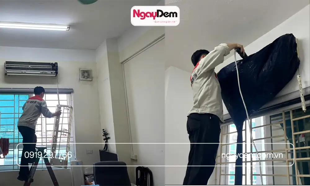 Bảo dưỡng điều hòa Gree chuyên sâu tại đơn vị Cơ điện Ngày Đêm