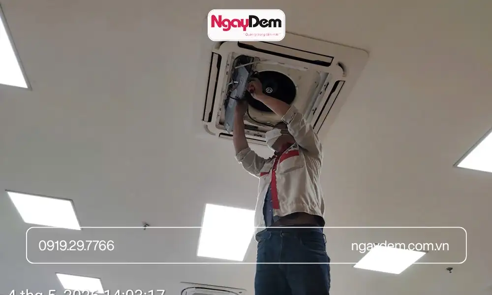 Cơ điện Ngày Đêm - chuyên bảo dưỡng điều hòa Daikin đáng tin cậy