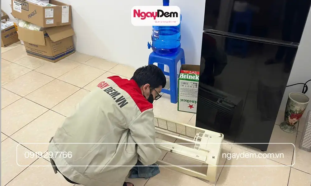 Bảo dưỡng điều hòa LG tại Cơ điện Ngày Đêm an tâm chất lượng