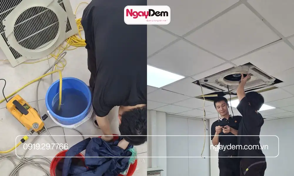 Thực hiện bảo dưỡng điều hòa Panasonic đúng quy trình