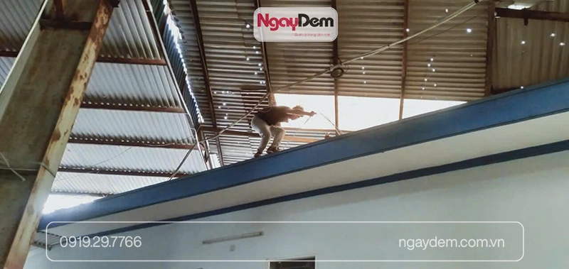 Ngày Đêm bảo trì Camera giám sát cho Nhà máy bao bì Đại Dương