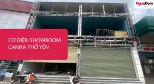Ngày Đêm thi công cơ điện CANIFA Phổ Yên Thái Nguyên | Trọn gói M&E