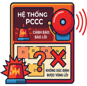 Sự cố PCCC báo lỗi