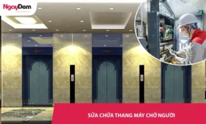 Sửa chữa thang máy chở người nhanh 24/7 | Xử lý sự cố tận nơi