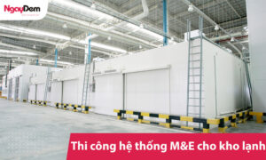 Thi công hệ thống M&E cho kho lạnh