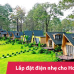 Thi công lắp đặt hệ thống điện nhẹ cho Homestay