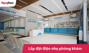 Thi công lắp đặt hệ thống điện nhẹ phòng khám
