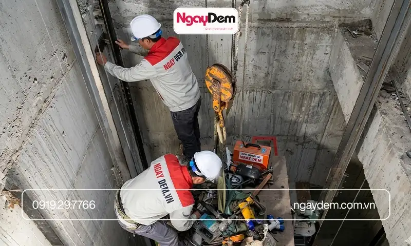 Thi công lắp đặt thang máy nhà xưởng phu hợp cho từng quy mô