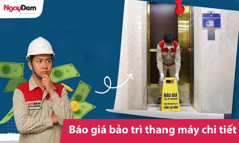 Báo giá bảo trì thang máy và các yếu tố ảnh hưởng