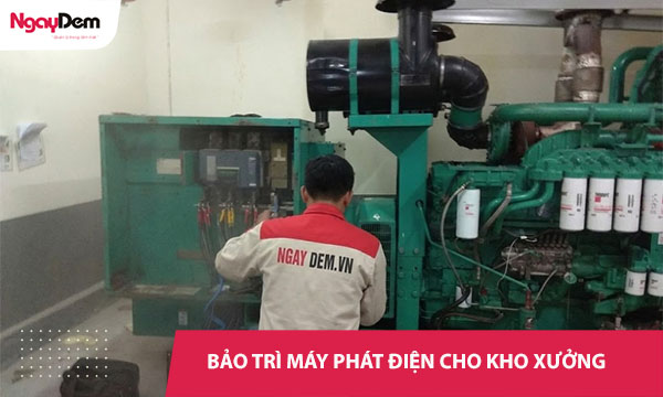 Bảo trì bảo dưỡng máy phát điện cho nhà xưởng giá tốt