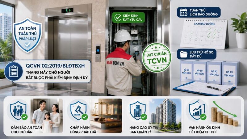 Đáp ứng đầy đủ các yêu cầu kiểm định, TCVN