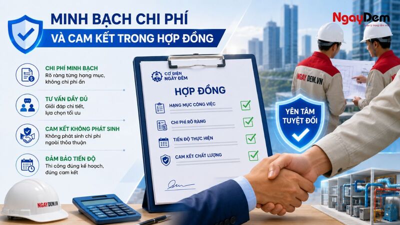 Minh bạch chi phí và cam kết trong hợp đồng