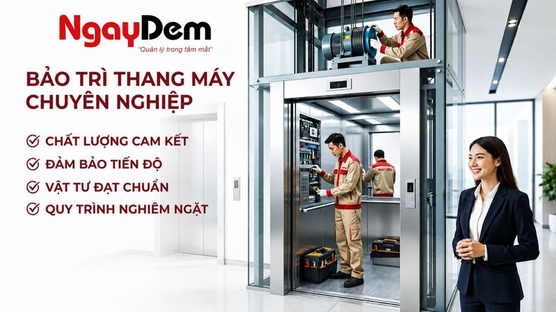 Cơ Điện Ngày Đêm cam kết về chất lượng sau khi bảo trì