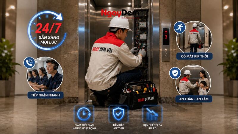 Xử lý sự cố nhanh chóng 24/7