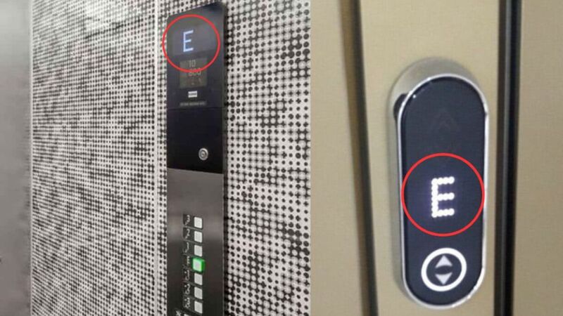 Thang máy thường xuyên báo lỗi hoặc dừng đột ngột