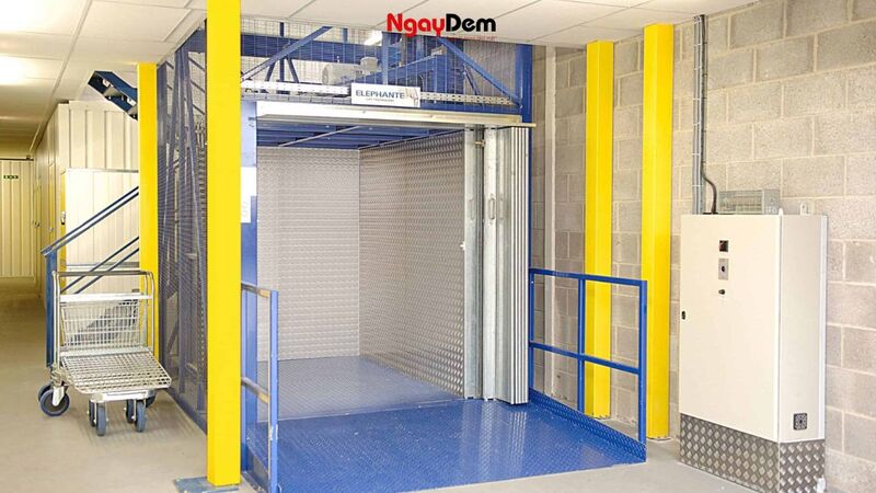 Thang máy tại Nhà máy, kho xưởng