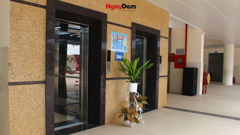 Thang máy tại Trường học, các khu vui chơi, trung tâm thương mại