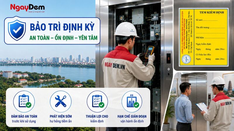 Yêu cầu kiểm định định kỳ theo quy định của nhà nước