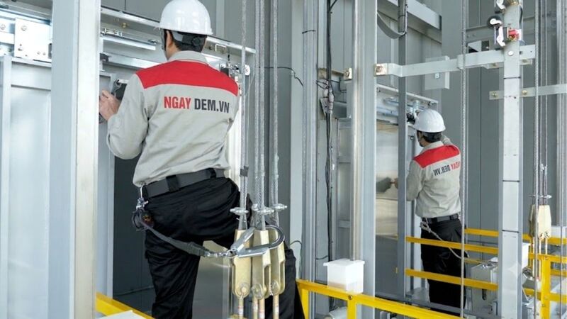 Cơ Điện Ngày Đêm - Công ty bảo trì thang máy uy tín, chất lượng, hỗ trợ nhanh chóng 24/7