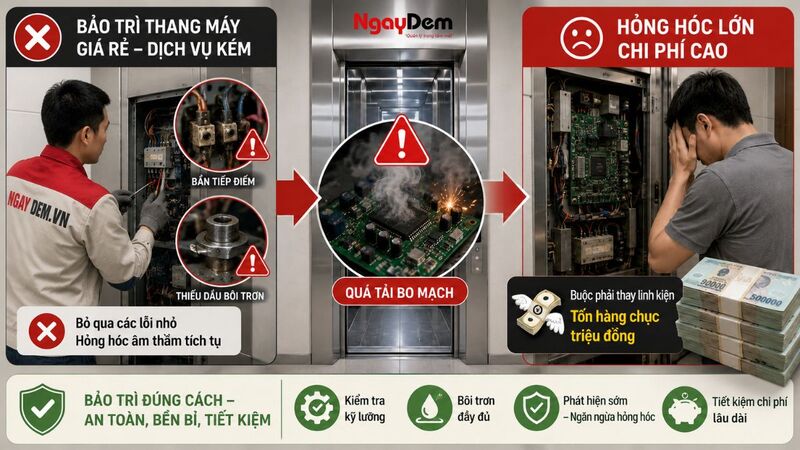 Phát sinh khoản chi phí sửa chữa lớn trong tương lai