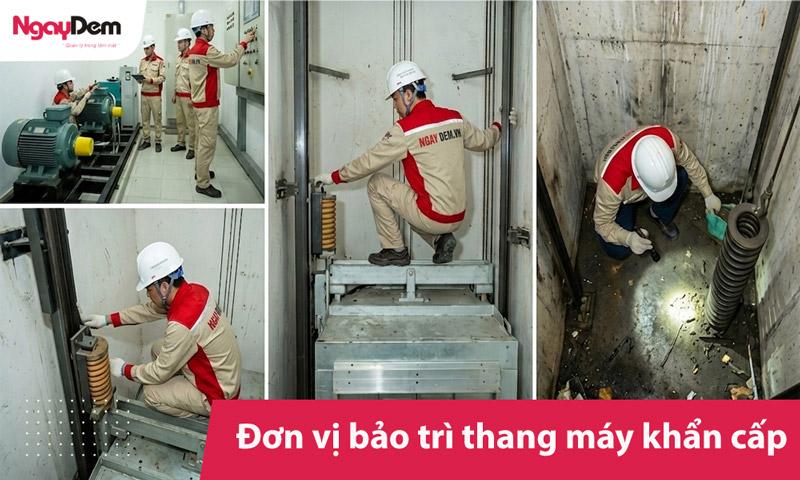 Đơn vị bảo trì thang máy khẩn cấp 24/7
