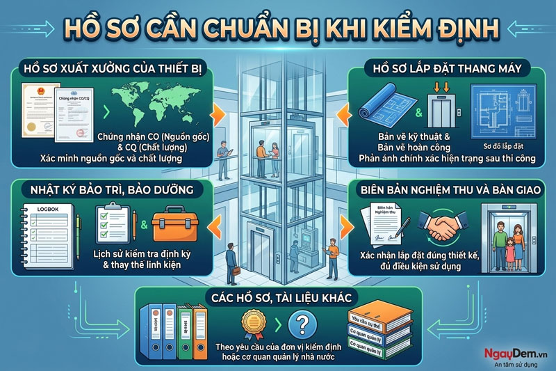 Hồ sơ cần chuẩn bị khi kiểm định gồm những gì?