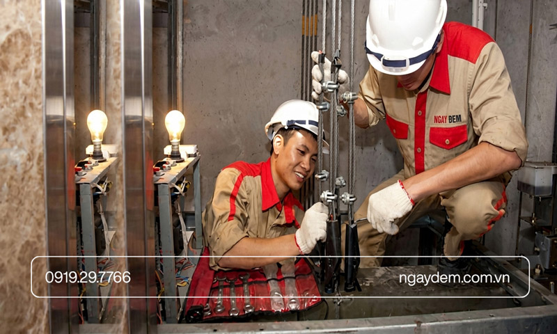Quy trình bảo trì thang máy