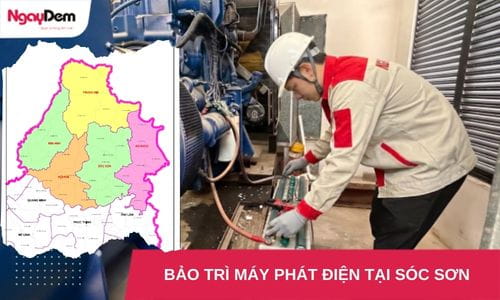Bảo trì bảo dưỡng máy phát điện tại Sóc Sơn | Có mặt ngay 24/7
