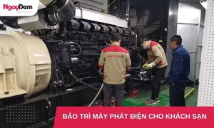 Bảo trì máy phát điện cho Khách sạn, nhà nghỉ | Có mặt ngay khi cần