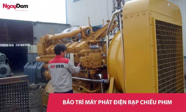 Bảo trì máy phát điện cho rạp chiếu phim | Khu vui chơi | Trung tâm giải trí