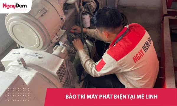 Dịch vụ sửa chữa bảo trì máy phát điện tại Mê Linh uy tín