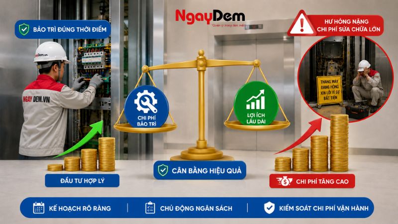 Khả năng kiểm soát chi phí bảo trì