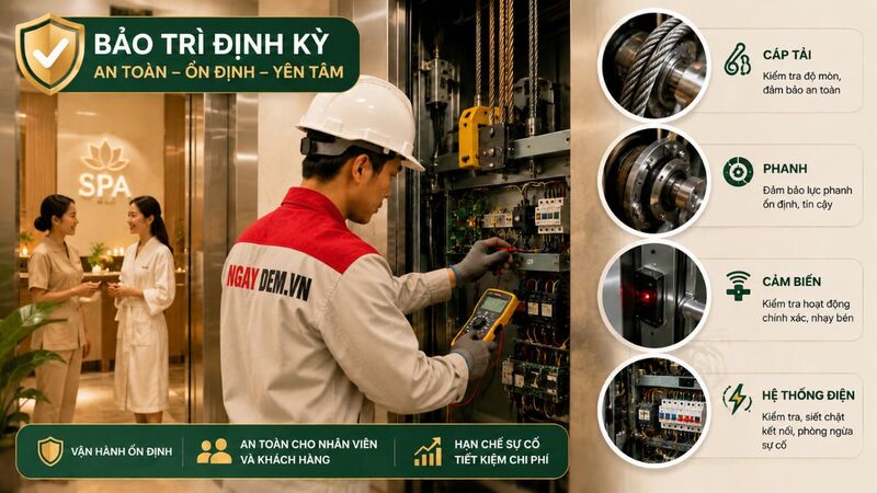 Đảm bảo an toàn cho nhân viên và khách hàng