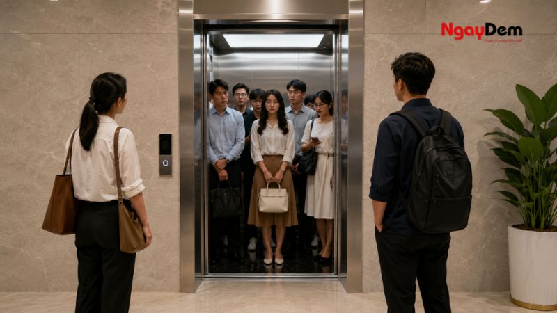 Không để thang máy hoạt động quá tải trọng