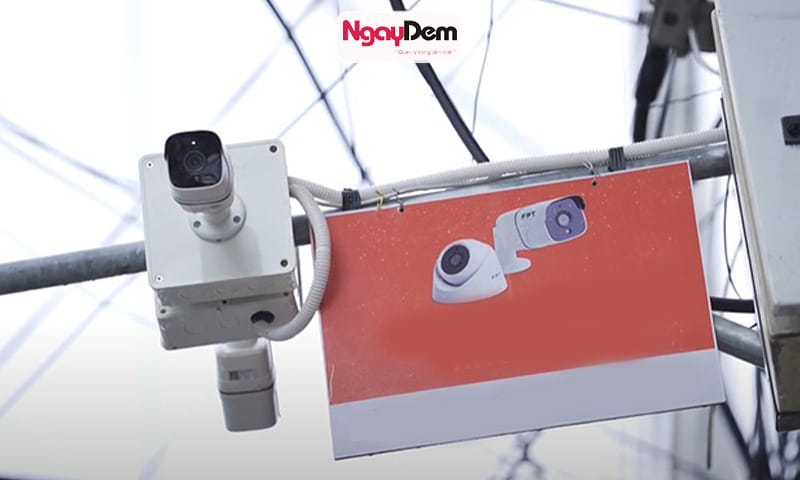 Khu phố dân cư có thể lắp ở đầu ngõ, cuối ngõ, nhà văn hoá,... camera giám sát khu phố