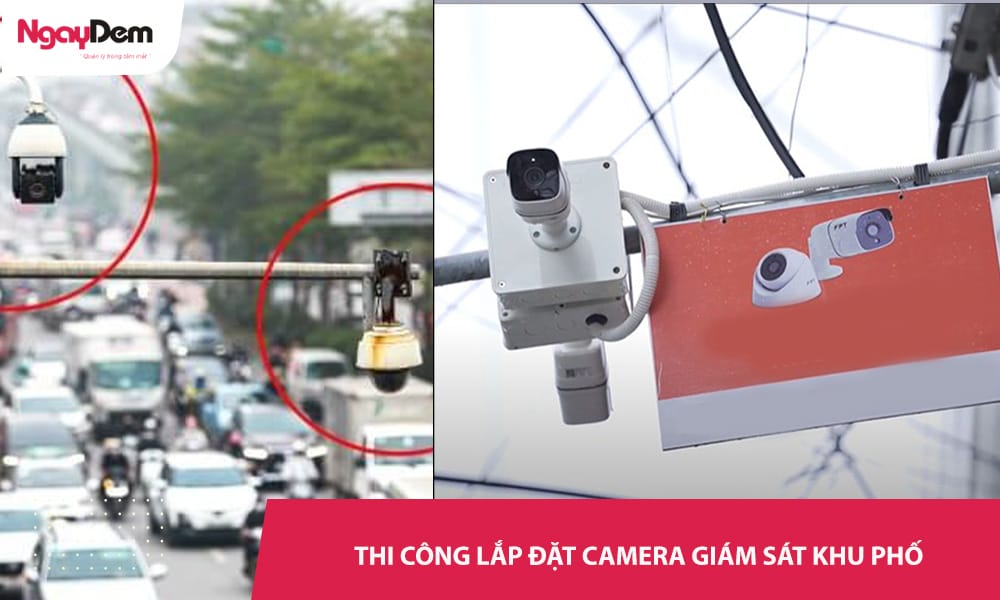 camera giám sát khu phố