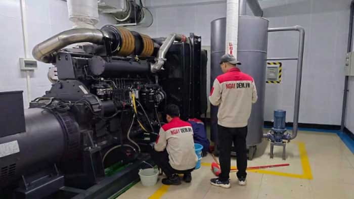 Công ty chuyên bảo trì máy phát điện công nghiệp uy tín - Cơ điện Ngày Đêm