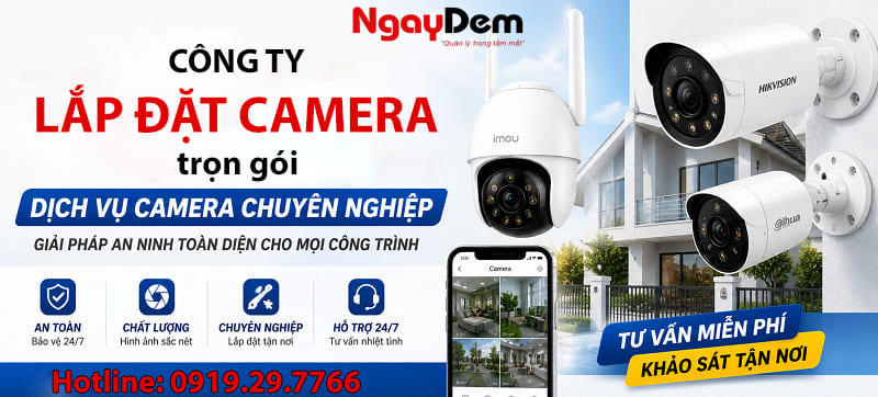 Công ty chuyên lắp đặt camera là gì?