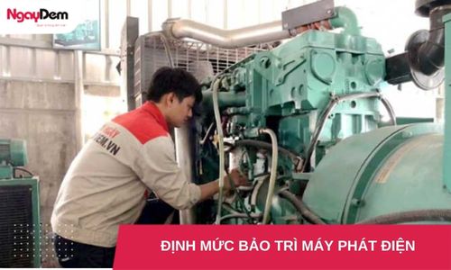 Định mức bảo dưỡng bảo trì máy phát điện