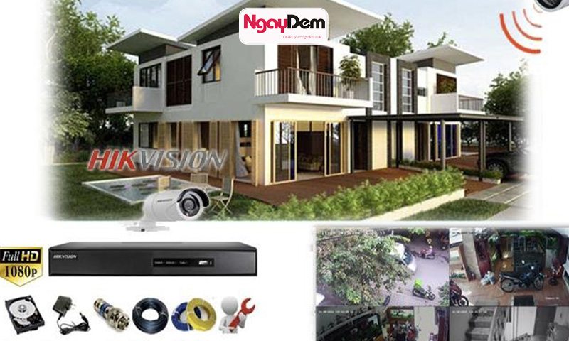 Cơ điện Ngày Đêm triển khai thi công lắp đặt camera giám sát nhà ở, biệt thự trọn bộ, với hình ảnh rõ nét lắp camera Sóc Sơn
