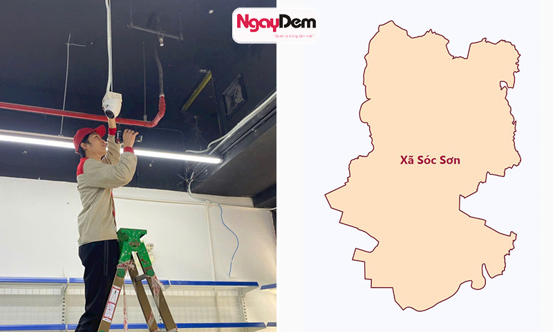 Nhận thi công lắp đặt camera giám sát cho toàn bộ khu vực Sóc Sơn trước và sau sáp nhập lắp camera Sóc Sơn