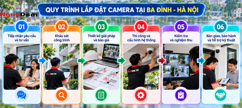 Tư vấn lắp đặt Camera Ba Đình Hà Nội, báo giá trọn gói.