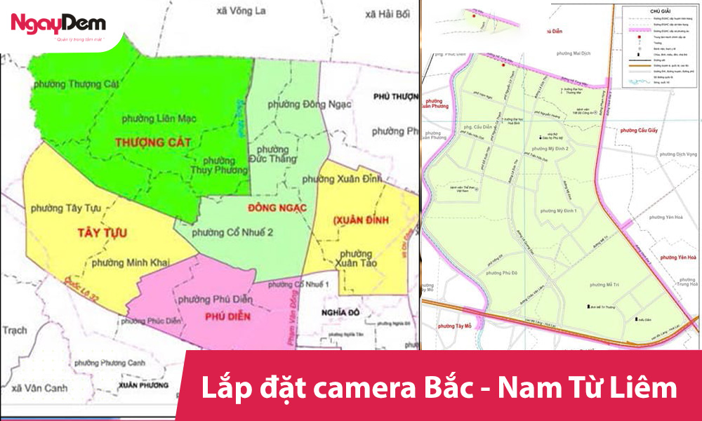 Tư vấn lắp đặt camera Bắc Từ Liêm, Nam Từ Liêm trọn gói