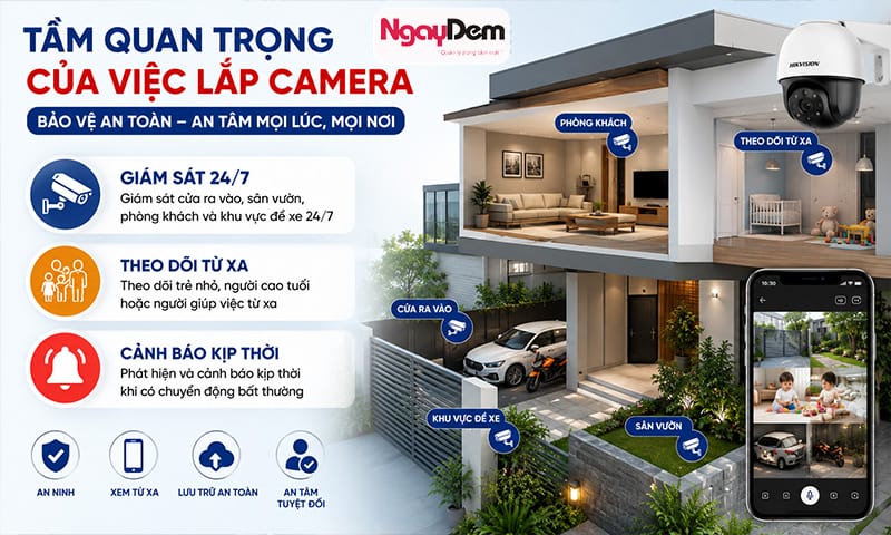 lắp đặt camera cho gia đình